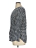 Talbots Outlet Houndstooth Black Long Sleeve Blouse Size XL - photo 5