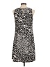 Anne Klein Animal Print Black Casual Dress Size 6 - photo 2