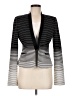 BCBGMAXAZRIA 100% Polyester Stripes Black Blazer Size M - photo 1
