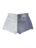 REVICE Color Block Blue Denim Shorts Size 27 waist - photo 2