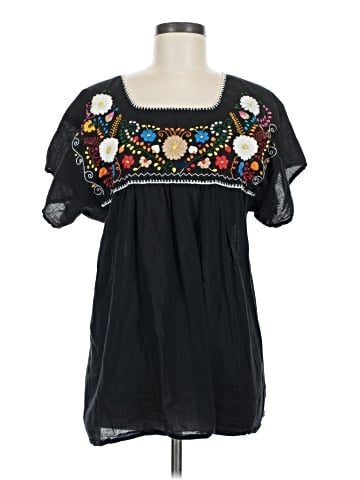 Unbranded Short Sleeve Blouse (view 1)