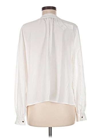 Topshop Long Sleeve Blouse (view 2)