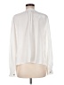 Topshop 100% Polyester Ivory Long Sleeve Blouse Size 8 - photo 2