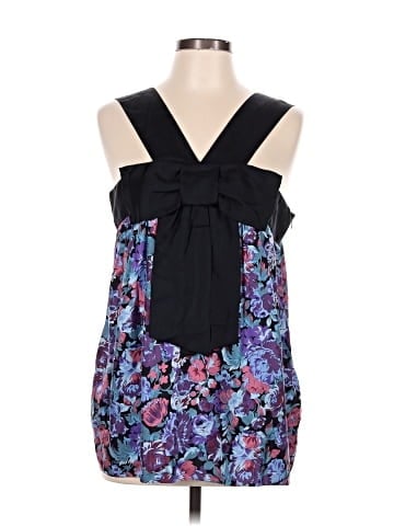 Karen Walker Sleeveless Silk Top (view 1)