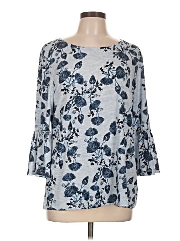 Ellen Tracy 3/4 Sleeve Blouse (view 1)