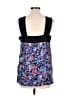 Karen Walker 100% Silk Black Sleeveless Silk Top Size 10 - photo 2