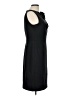Tahari Solid Black Cocktail Dress Size 10 - photo 4
