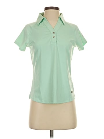 Annika Cutter & Buck Short Sleeve Blouse (view 1)