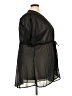 Unbranded 100% Polyester Black Kimono Size 18 - photo 4
