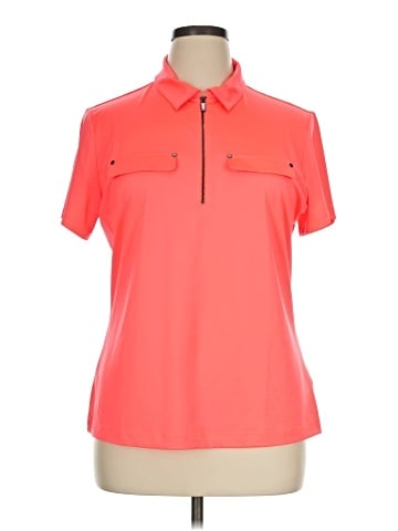 Tail Short Sleeve Blouse (view 1)