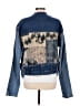 L.e.i. Graphic Blue Denim Jacket Size L (estimated) - photo 2