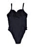 J.Crew Solid Black One Piece Swimsuit Size M (estimated) - photo 2