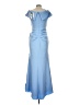Xscape Blue Cocktail Dress Size 10 - photo 2