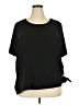 MICHAEL Michael Kors Black Short Sleeve Top Size 3X - photo 1
