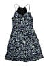 Express 100% Polyester Blue Overall Shorts Size 4 - photo 1