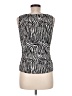 Axcess 100% Polyester Ivory Sleeveless Top Size M - photo 2