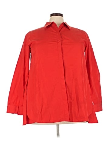 Lafayette 148 New York Long Sleeve Blouse (view 1)