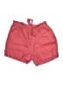 Kenar 100% Linen Solid Red Board Shorts Size 8 - photo 1