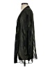 ALLSAINTS 100% Polyester Animal Print Floral Snake Print Black Green Kimono Size 4 - photo 5