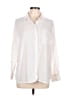 Old Navy Ivory Long Sleeve Button-Down Shirt Size Lg Petite - photo 1