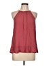 Nine West Red Sleeveless Blouse Size L - photo 1