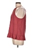 Nine West Red Sleeveless Blouse Size L - photo 5