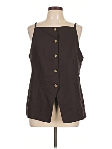 H&M Sleeveless Button-Down Shirt (view 1)