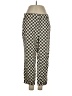 J.Crew Argyle Ivory Casual Pants Size 4 - photo 1