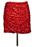 Line & Dot 100% Polyester Red Casual Skirt Size L - photo 1