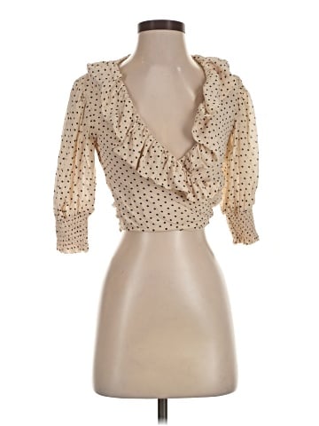 Ganni 3/4 Sleeve Blouse (view 1)
