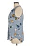 Daniel Rainn 100% Polyester Blue Sleeveless Blouse Size M - photo 5