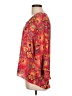 Mercer & Madison 100% Polyester Orange 3/4 Sleeve Blouse Size L - photo 5