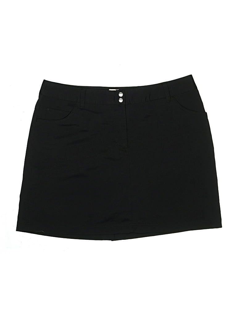 Pre-owned Slazenger Active Skort In Black