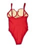 J.Crew Solid Red One Piece Swimsuit Size M (estimated) - photo 2