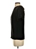 Argenti 100% Silk Black Short Sleeve Top Size XS - photo 5