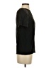 Argenti 100% Silk Black Short Sleeve Top Size XS - photo 4