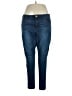 Democracy Solid Blue Jeans Size 16 - photo 1