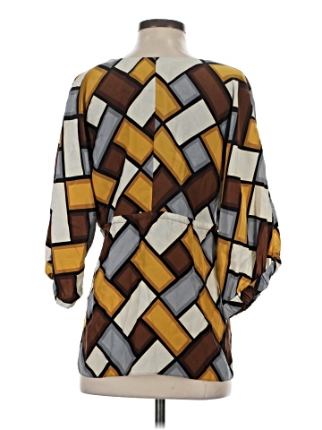 Alice & Trixie 3/4 Sleeve Silk Top (view 2)