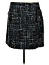 Bagatelle 100% Polyester Tweed Blue Casual Skirt Size L - photo 2