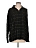 Attention Plaid Black Long Sleeve Button-Down Shirt Size L - photo 1