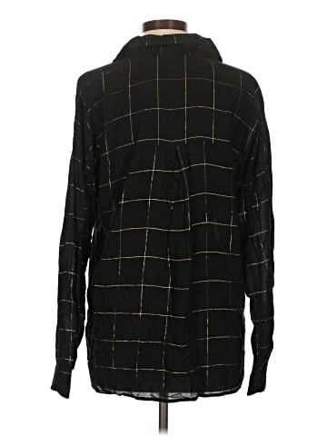 Attention Long Sleeve Button-Down Shirt (view 2)