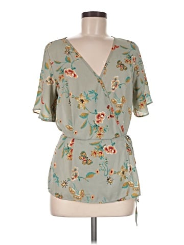 Sienna Sky Short Sleeve Blouse (view 1)