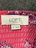 Ann Taylor LOFT Outlet 100% Polyester Pink Short Sleeve Blouse Size 8 - photo 7