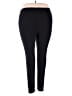 Sofra Solid Black Active Pants Size 3X - photo 2