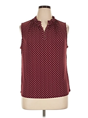 Adrianna Papell Sleeveless Blouse (view 1)