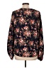 Pleione Black Long Sleeve Blouse Size L - photo 2