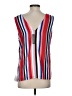 The Limited 100% Polyester Red Sleeveless Blouse Size S - photo 2