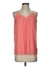 The Limited 100% Polyester Orange Sleeveless Blouse Size S - photo 1