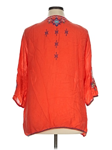 Johnny Was 3/4 Sleeve Blouse (view 2)
