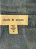 Cloth & Stone Blue Long Sleeve Button-Down Shirt Size S - photo 7